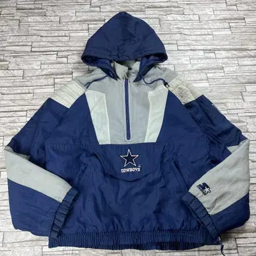 90s STARTER NFL 카우보이즈 충전솜 아노락 후드티