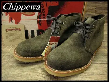 새상품 데드 치페와 50s 복각 스웨이드 처카 부츠 모스 26.0 1