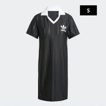 adidas 아디컬러 쓰리 스트라이프 핀스트라이프 원피스 S