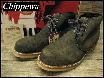 새상품 데드 치페와 50s 복각 스웨이드 처카 부츠 모스 26.0 3