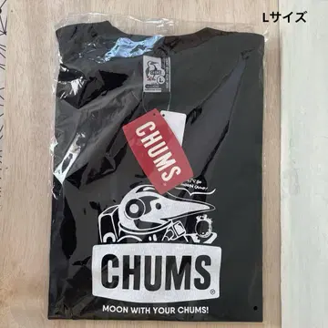 참스 T셔츠 도쿄 타워 한정판 우주 미사용 새상품 블랙