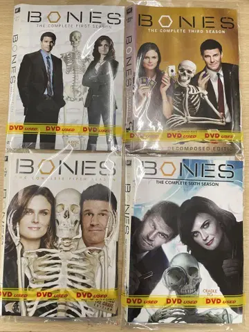 DVD 서양화 드라마 BONES 시즌 1 3 5 6 세트 해외판 영어만