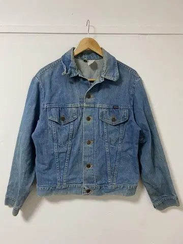 70s Wrangler 라이트 블루 데님 자켓