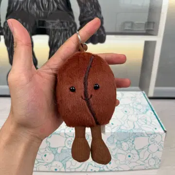 Jellycat 제리캣 커피콩 모양 봉제 인형 키링