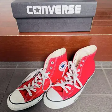 CONVERSE ALL STAR 하이컷 스니커즈 레드