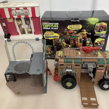 뮤턴트 터틀즈 쉘레이저 TMNT 피자 가게 세트