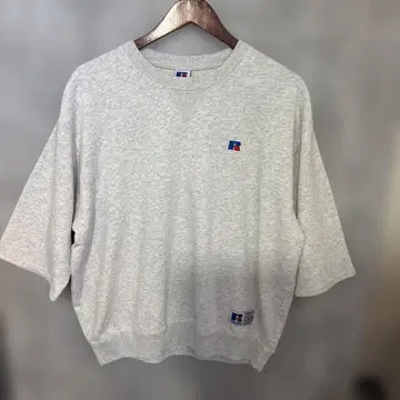 80s90s Russell athletic 반팔 맨투맨 M 그레이