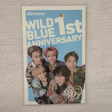 5 WILDBLUE 1ST ANNIVERSARY DOCOMO 스티커