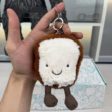 Jellycat 제리캣 토스트 모양 봉제 인형 키링