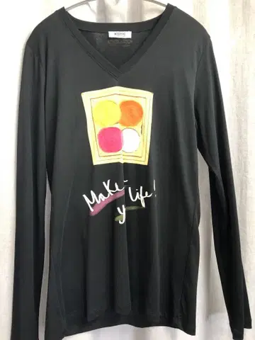 MOSCHINO 모스키노 긴팔 T셔츠 블랙 L