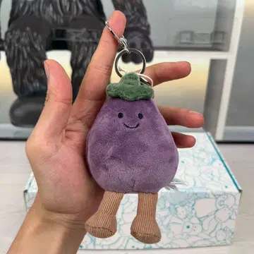 Jellycat 제리캣 가지 봉제 인형 키링