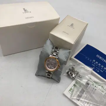 9r37 새상품급 SEIKO 루키아 1B25-0AC0 솔라 쉘 다이얼