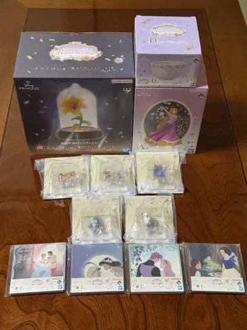 제일복권 디즈니 프린세스 피규어 세트 A상 D상 E상 F상 라스트 원