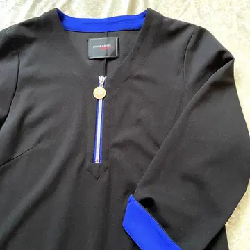 pierre cardin 피에르 가르뎅 지퍼 악센트 원피스 LL