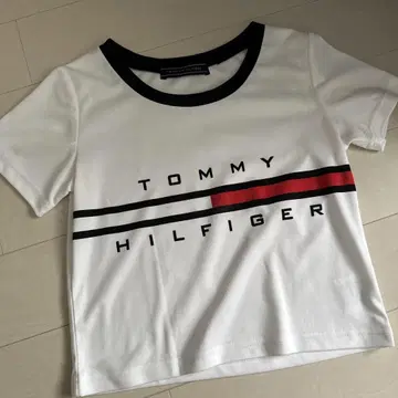 TOMMY HILFIGER 반팔 T셔츠 화이트