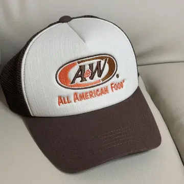 A&W 메쉬 캡 브라운