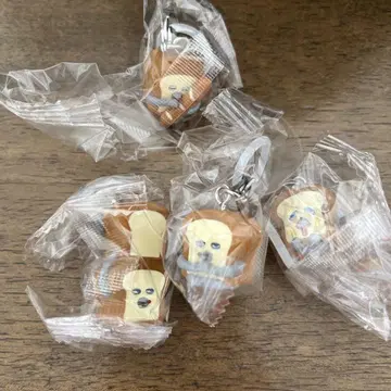 빵도둑 메지루시 액세서리 4개 세트