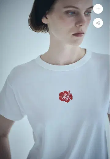 [ 미사용 새상품 ] SEA GRAPHIC TEE (HIBISCUS)
