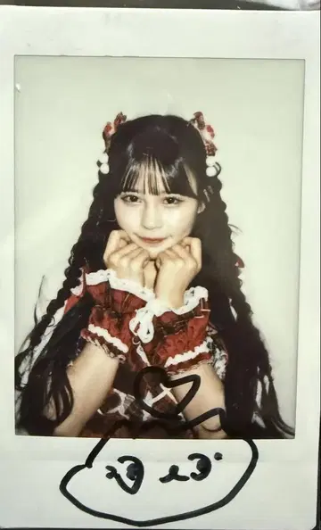 무라카와 히안 온 특전 사인 폴라로이드
