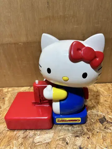 빈티지 쇼와 레트로 헬로키티 냥냥 미싱 정크
