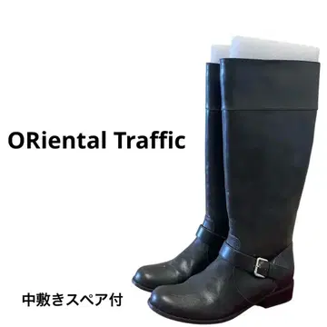 ORiental Traffic 가죽 롱 부츠