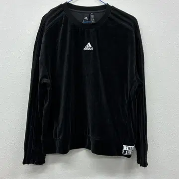 adidas 벨로아 상의 긴팔 블랙 L 35