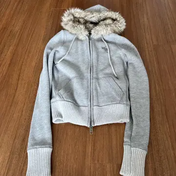 Abercrombie & Fitch 아바클로 그레이 후드티