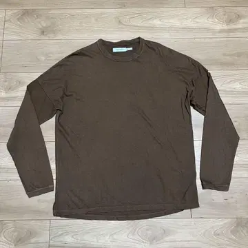 다크 브라운 티셔츠 nonnative 논네이티브 롱 T 셔츠