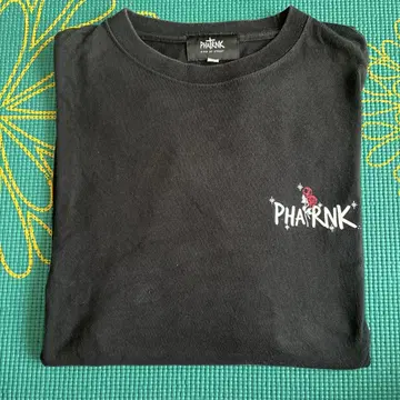 PHATRNK 장미 로고 롱T셔츠