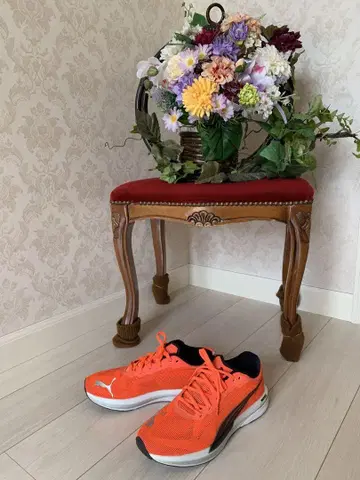 PUMA NITRO 오렌지 러닝화 25.5cm