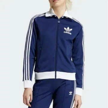 adidas 트랙 자켓 네이비