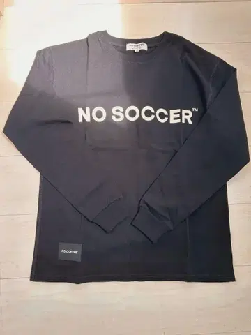 FIDES x NO COFFEE NO SOCCER 긴팔T셔츠 블랙