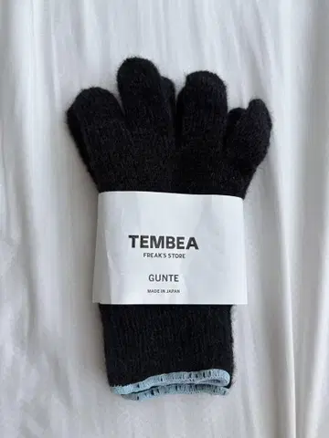 TEMBEA GUNTE 검은색 장갑 일본제