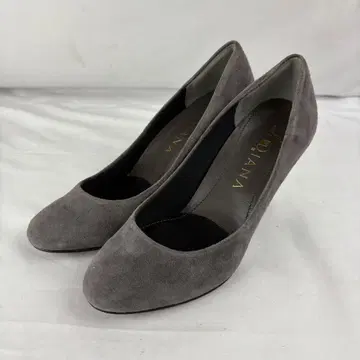 DIANA 스웨이드 펌프스 24cm 그레이 하이힐