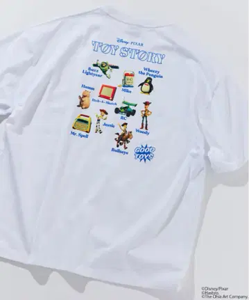 TOY STORY/토이스토리 별주 빅 실루엣 백 프린트T셔츠