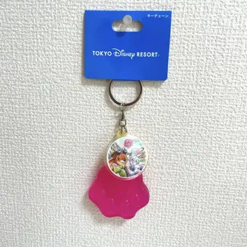 [ 택 포함 미사용 새상품 ] 주토피아 발바닥 아이스 키링 디즈니랜드