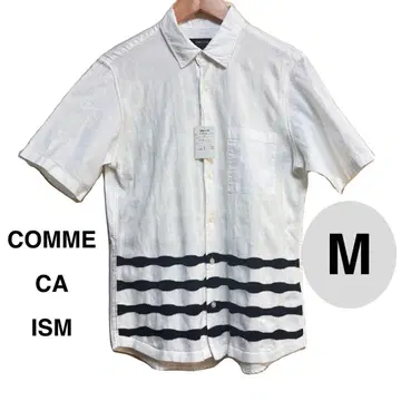 COMME CA ISM 반팔 셔츠 면 and 니트 소재