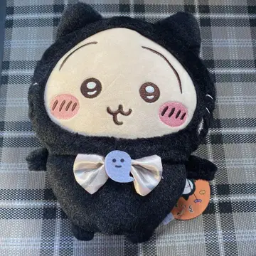 치이카와 (먼작귀) 검은 고양이 봉제 인형 토끼