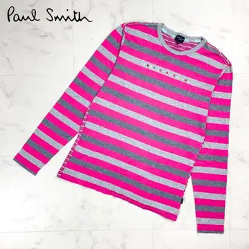 폴 스미스진스 비쥬 보더 티셔츠 핑크 XL*CD1350