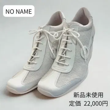 미사용 새상품 NO NAME 39 네임 웨지솔 통굽 24.5