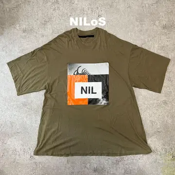 NILoS Kamon Round Sweat T-Shirt Khaki 2