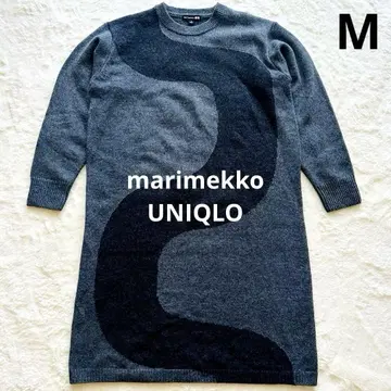 유니클로 UNIQLO 마리메꼬 marimekko 라무 크루넥 원피스