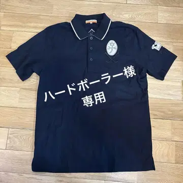CASTELBAJAC 블랙 피케 셔츠 사이즈 4