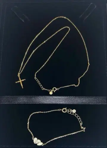 jupiter 주피터 크로스 목걸이 + 덤 (발찌)