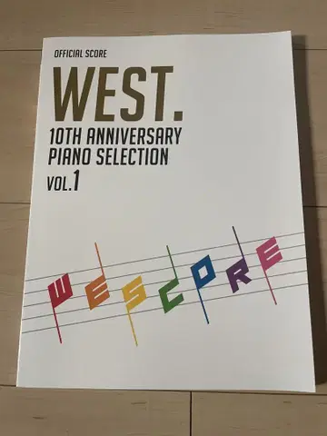 WEST. 10TH ANNIVERSARY PIANO SELECTION
