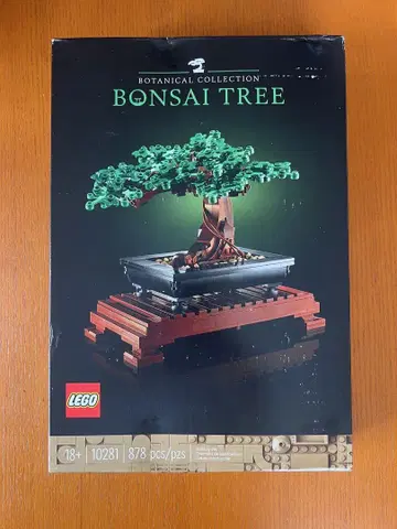 미사용 새상품 LEGO 분재 트리 10281 878피스