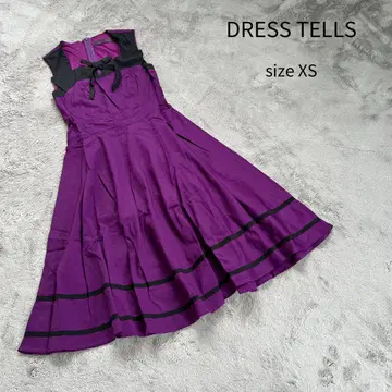 DRESS TELLS 미사용 새상품 드레스 원피스 원피스 드레스 XS
