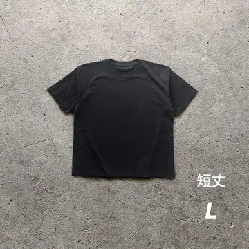 크롭T셔츠 블랙T 노코어 스트릿 아메카지 L