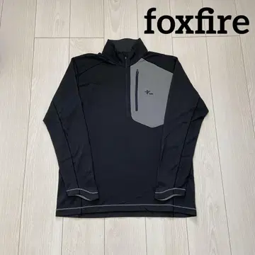 foxfire 폭스파이어 TS 울 하프 지퍼 경량 티셔츠