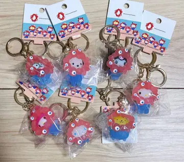 산리오 미야쿠미야쿠 키리 입체 마스코트 컬러 키링 클리어
